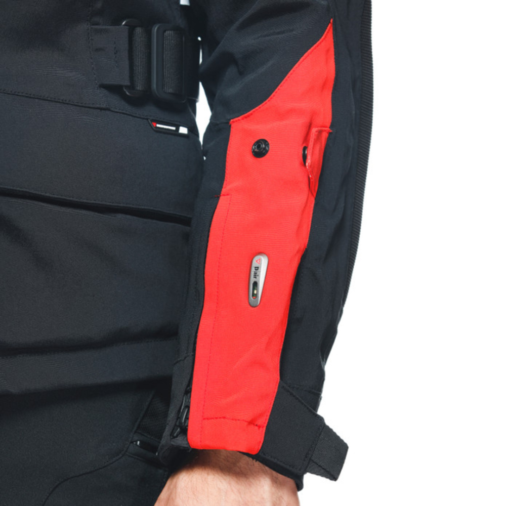Dainese D-Air D-Dry XT Jacke Stelvio schwarz-rot